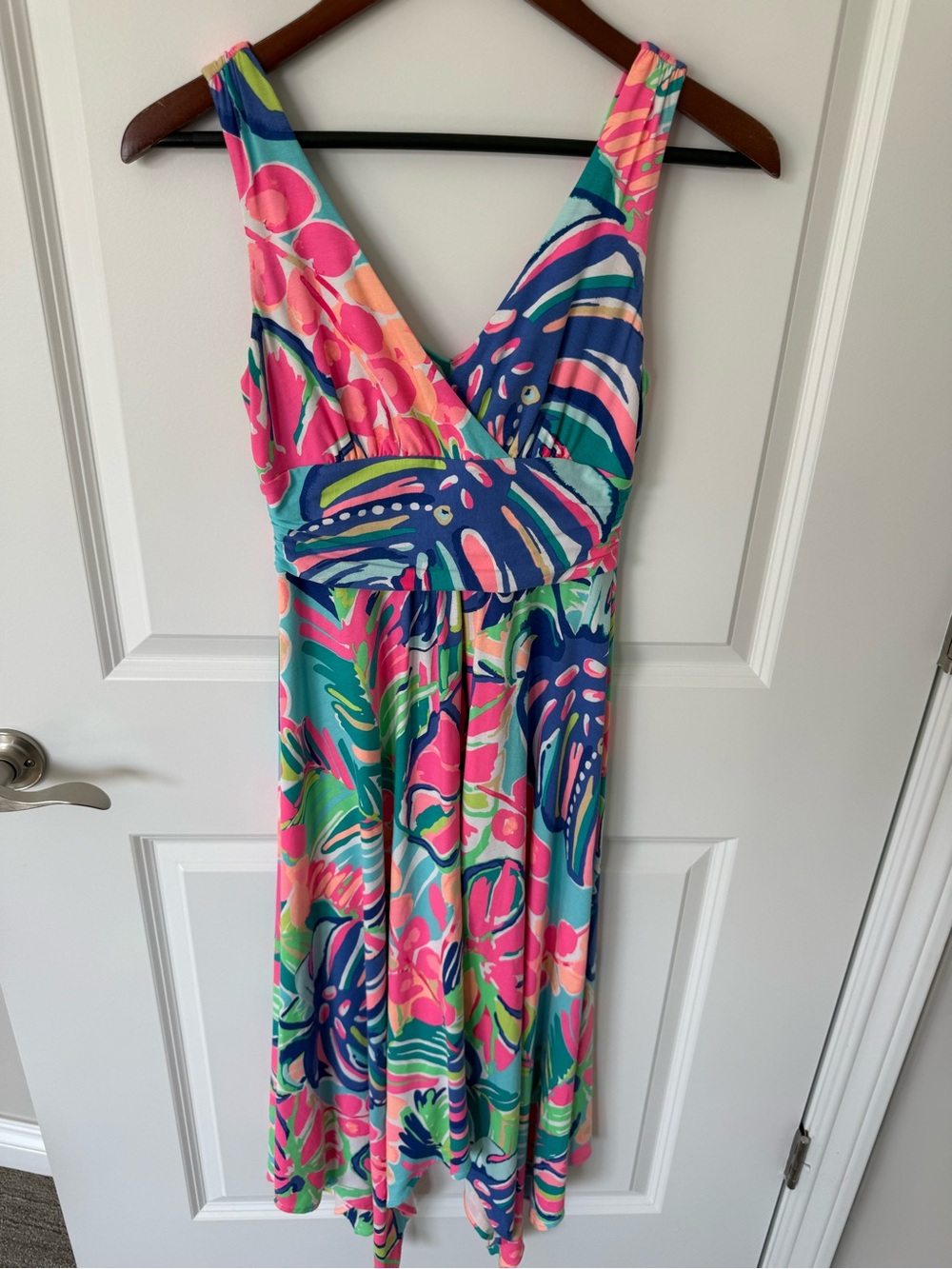 Lilly Pulitzer Asymmetrical Hem Dress Size Extra Small